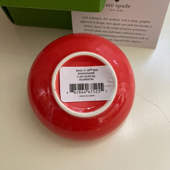 NIB Kate Spade Ring It Up Porcelain Ring Holder - Picture 2 of 5